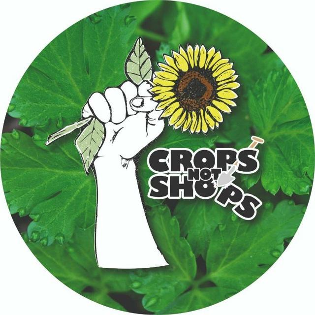 crops not shops logo