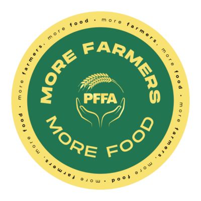 More Farmers, More Food logo